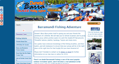 Desktop Screenshot of barramundi-fishing-adventure.com